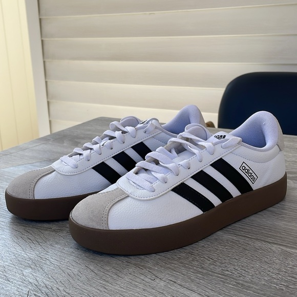 Adidas VL Court 3.0 Mens Shoes Sneakers Size 8.5 - Picture 7 of 11